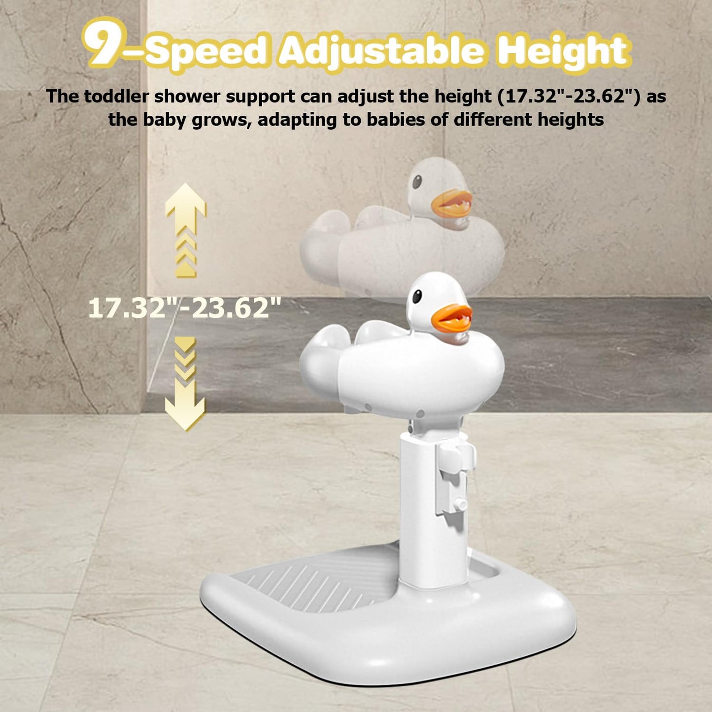 Cuddlescove Adjustable Toddler Bath Stand